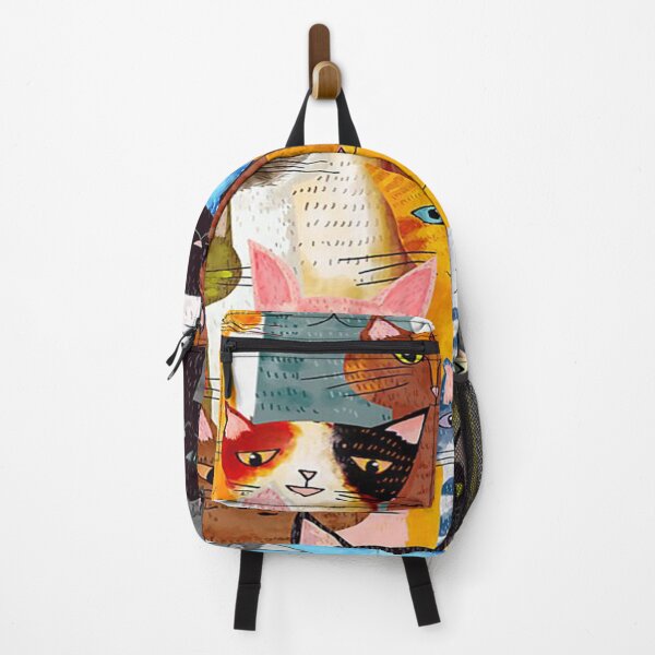 Item preview, Multicolored Cat Art designed and sold by VickyCloset.