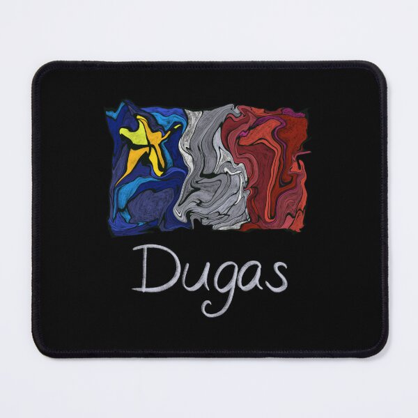 Item preview, Acadian Flag pastel liquid mosaic Dugas - Drapeau acadien mosaïque liquide pastel vitrail Dugas designed and sold by ColoursOfFrance.