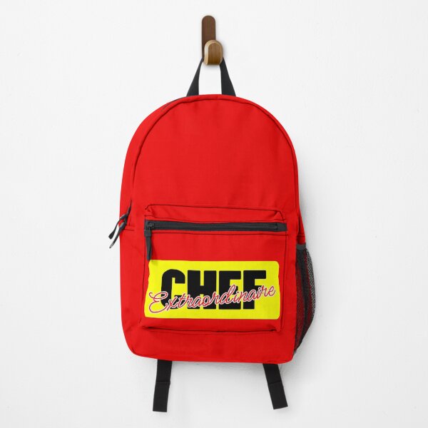 Item preview, Chef Extraordinaire yellow/red/black designed and sold by i-cottagedesign.