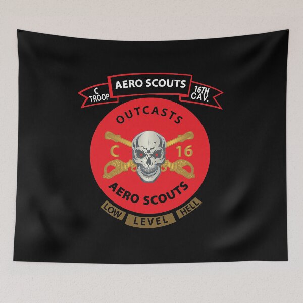 Item preview, Army - C Co 16th Cavalry Regiment Aero Scouts - Vietnam - SSI X 300 designed and sold by Military Insignia Products.