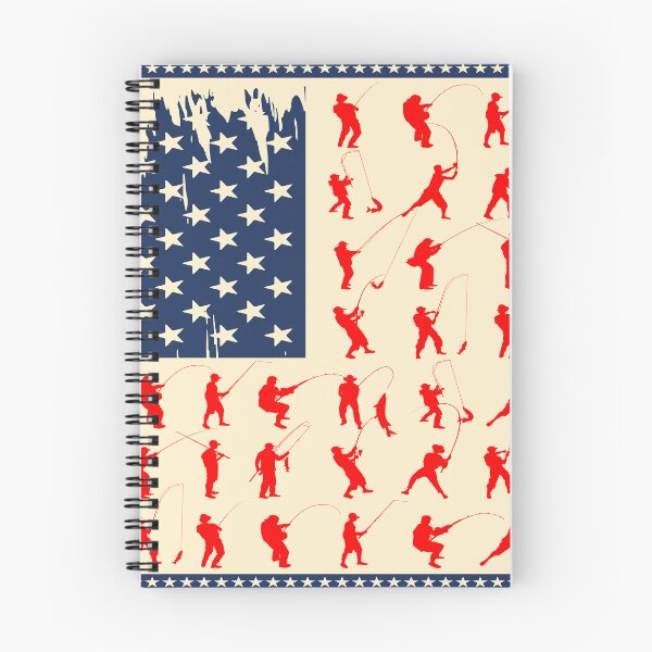 Item preview, FISHING AMERICAN FLAG  designed and sold by VickyCloset.