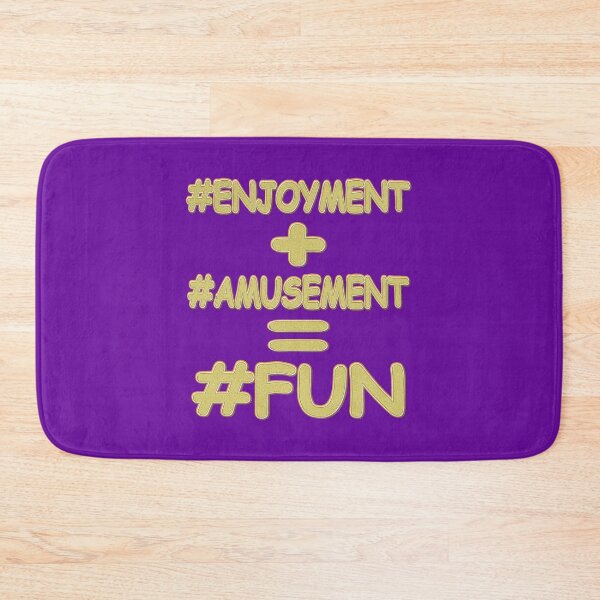 Item preview,  "FUN EQUATION" Cute Design. Buy Now designed and sold by Health And Fitness Posts e-Store.