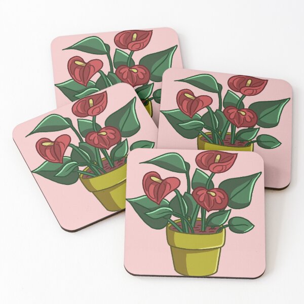 Item preview, Anthurium plant designed and sold by jessicadrawsart.