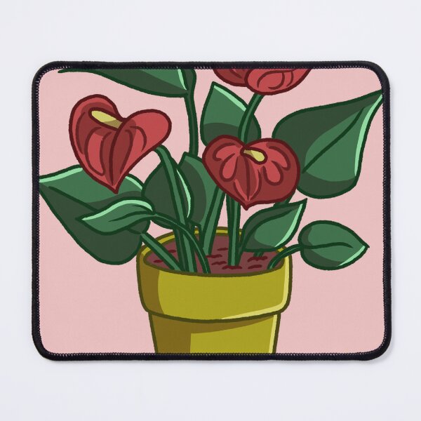 Item preview, Anthurium plant designed and sold by jessicadrawsart.