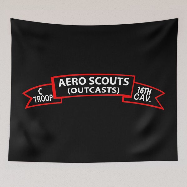 Item preview, Army - C Co 16th Cavalry Regiment Aero Scouts - Vietnam - SCROLL X 300 designed and sold by Military Insignia Products.