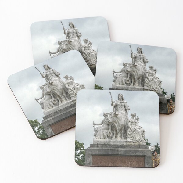Item preview, Statue to the Left of the Albert Memorial designed and sold by SarahEL17.