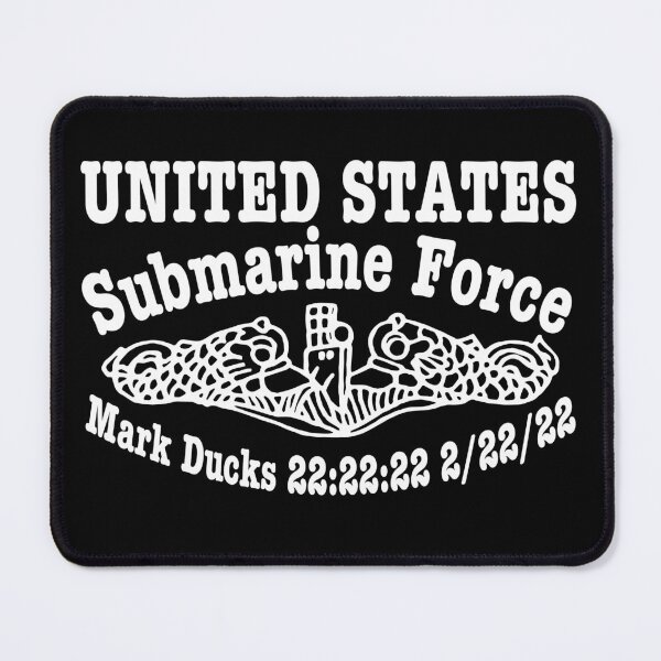 Item preview, Submarine Dolphins White Mark Ducks 2222 Quack designed and sold by MadMando.