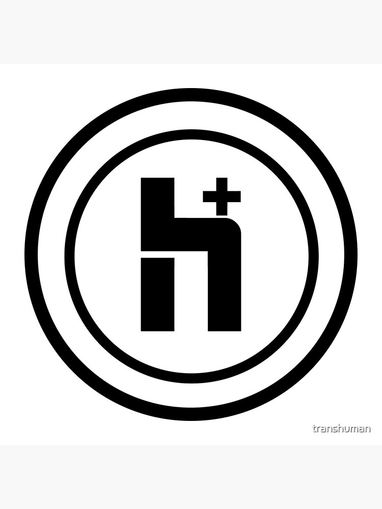 H+ Circle Logo 1 by transhuman