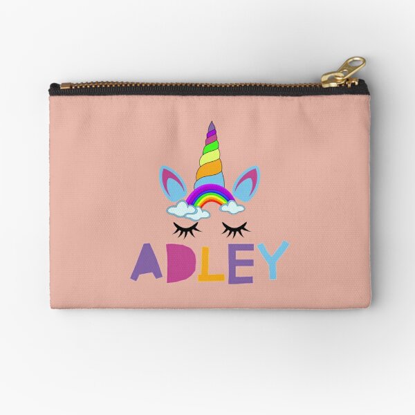 Adley's Unicorn Rainbow Art Pouch