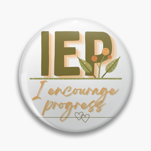 Item preview, IEP I Encourage Progress SPED Teacher Appreciation designed and sold by GrynszpanDezign.