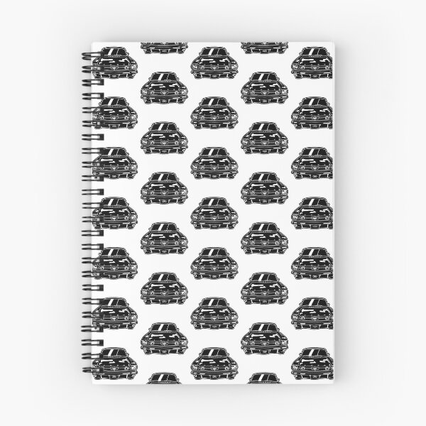 Aperçu de l'œuvre 1967 Ford Mustang motif noir et blanc créée et vendue par TheBlindBandit-.
