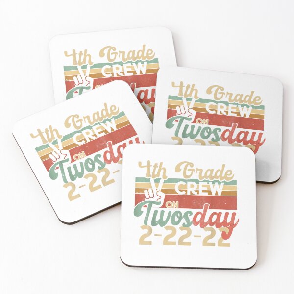 Item preview, 4th GRADE CREW on TWOSDAY Two 2 February 22nd 2022 Teaching T-Shirt designed and sold by ZavodnyTeresa.