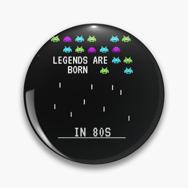 Item preview, Legends are born in 80s designed and sold by Mundolibelula77.