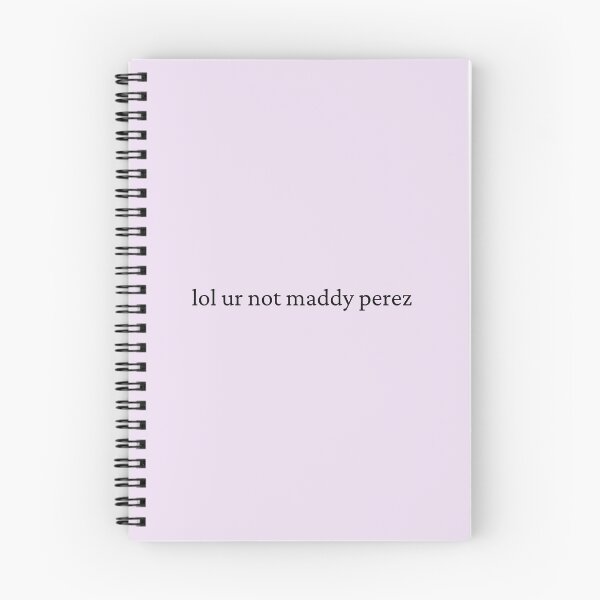 Artikelvorschau, lol du bist nicht maddy perez entworfen und verkauft von bubblytank.