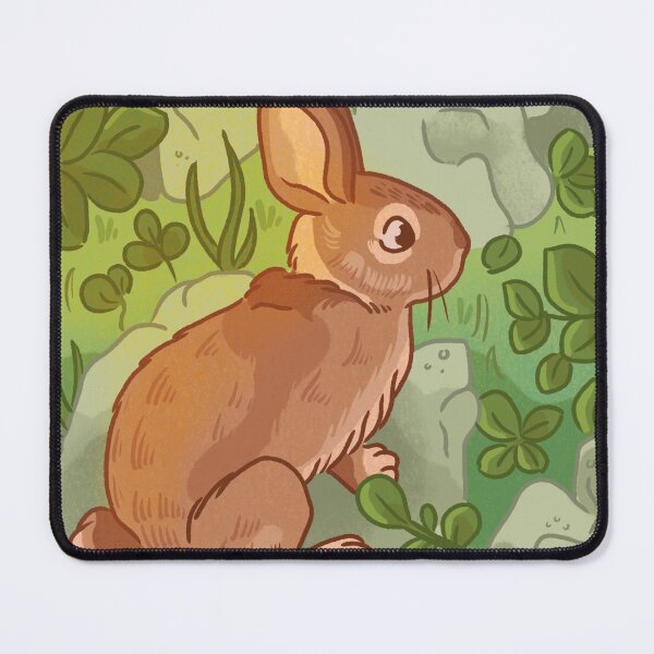 Item preview, Rabbit Enjoying the Day designed and sold by jessicadrawsart.