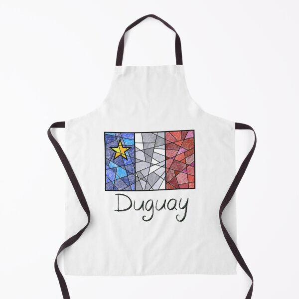 Item preview, Acadian Flag pastel mosaic Duguay - Drapeau acadien mosaïque pastel vitrail Duguay designed and sold by ColoursOfFrance.
