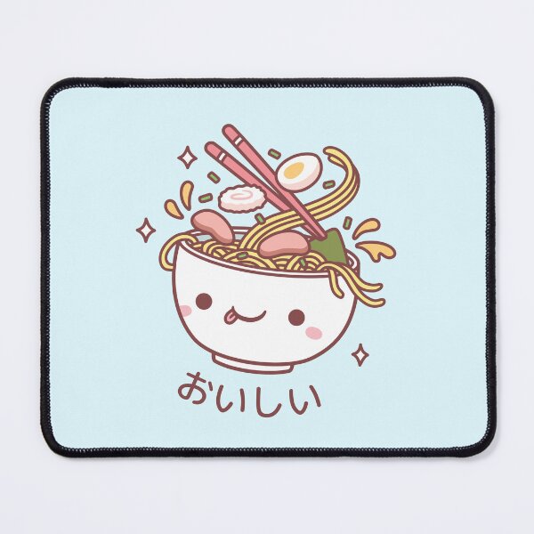Item preview, Cute Oishii Japanese Ramen Noodles designed and sold by rustydoodle.