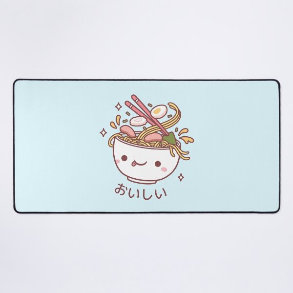 Item preview, Cute Oishii Japanese Ramen Noodles designed and sold by rustydoodle.