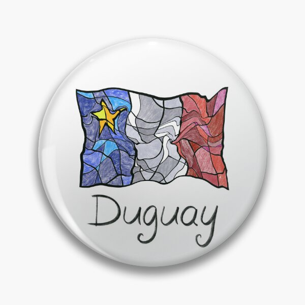 Item preview, Acadian Flag pastel liquid mosaic Duguay  - Drapeau acadien mosaïque liquide pastel vitrail Duguay designed and sold by ColoursOfFrance.