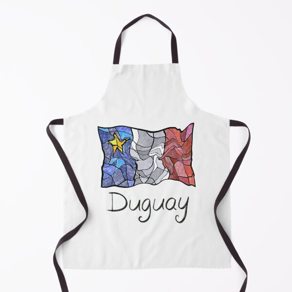 Item preview, Acadian Flag pastel liquid mosaic Duguay  - Drapeau acadien mosaïque liquide pastel vitrail Duguay designed and sold by ColoursOfFrance.