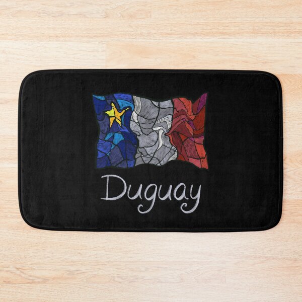 Item preview, Acadian Flag pastel liquid mosaic Duguay  - Drapeau acadien mosaïque liquide pastel vitrail Duguay designed and sold by ColoursOfFrance.