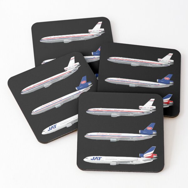 Item preview, Wings In Uniform - DC-10 - JAT Jugoslav Airlines - Through The Ages   designed and sold by HeyRustyStore99.