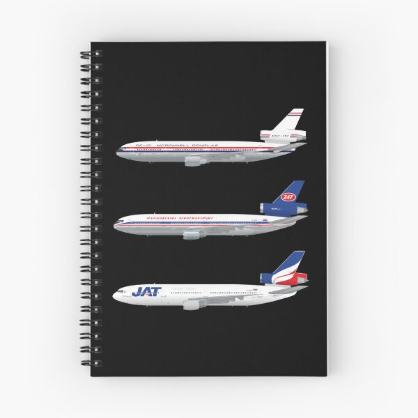 Item preview, Wings In Uniform - DC-10 - JAT Jugoslav Airlines - Through The Ages   designed and sold by HeyRustyStore99.
