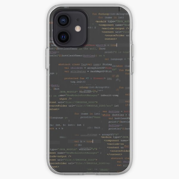 Code iPhone Soft Case