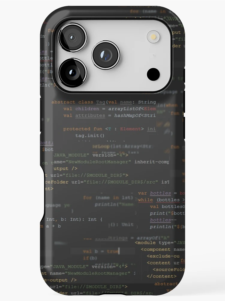 Thumbnail 1 of 4, iPhone Case, Code designed and sold by findingNull.
