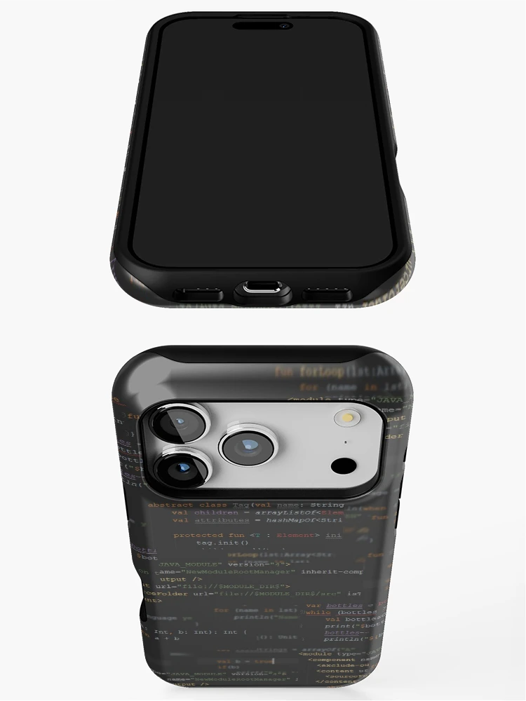 Thumbnail 3 of 4, iPhone Case, Code designed and sold by findingNull.