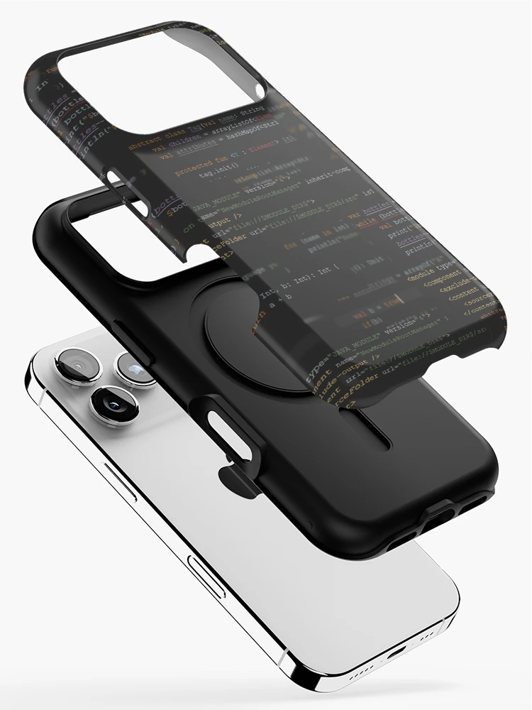 Thumbnail 2 of 4, iPhone Case, Code designed and sold by findingNull.
