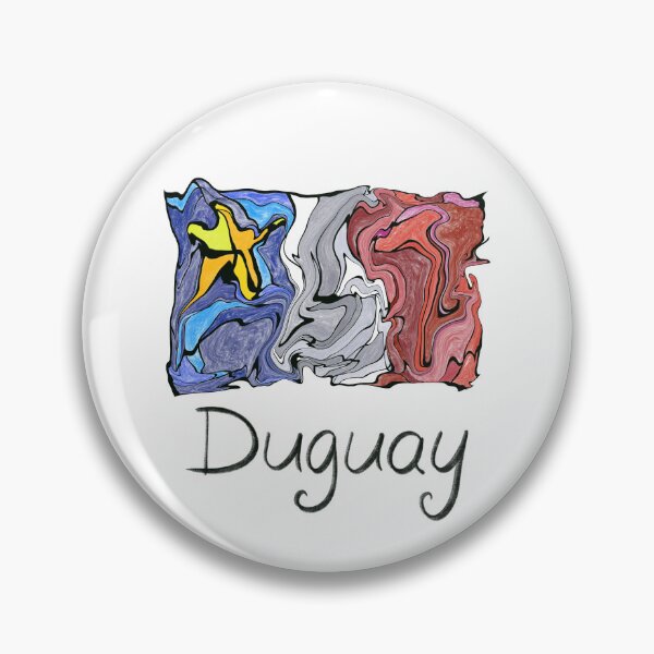 Item preview, Acadian Flag pastel liquid mosaic Duguay  - Drapeau acadien mosaïque liquide pastel vitrail Duguay designed and sold by ColoursOfFrance.