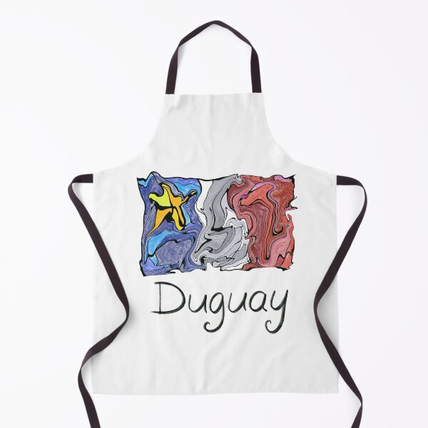 Item preview, Acadian Flag pastel liquid mosaic Duguay - Drapeau acadien mosaïque liquide pastel vitrail Duguay designed and sold by ColoursOfFrance.