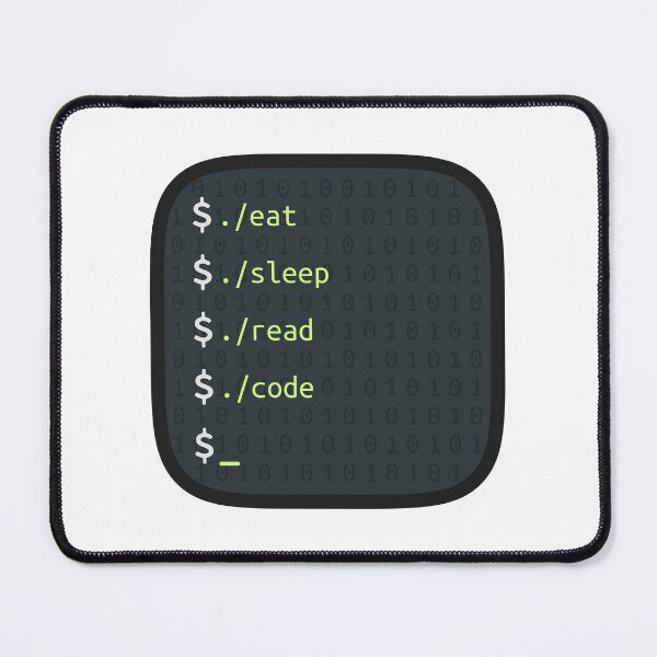 Item preview, Eat, Sleep, Read, Code - Terminal designed and sold by Mechashadow.