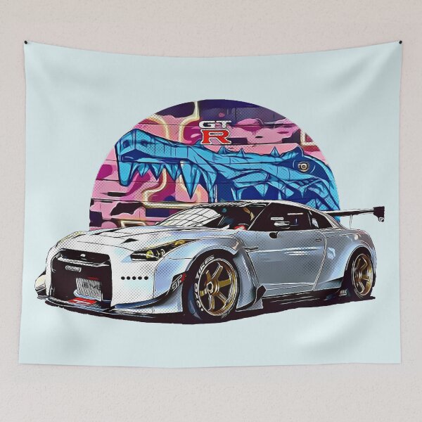 Item preview, GTR Staged Infront a Graffiti Wall designed and sold by RyanCaudell.