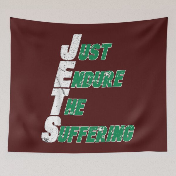 Item preview, Funny Jets Just Endure The Suffering Football designed and sold by AnodDes.