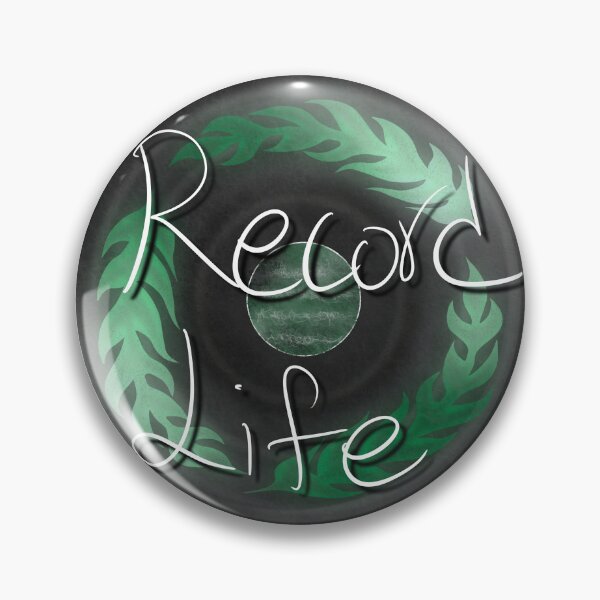 Item preview, Record Life designed and sold by BookwormSticker.