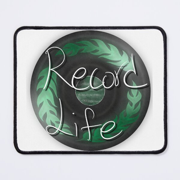 Item preview, Record Life designed and sold by BookwormSticker.