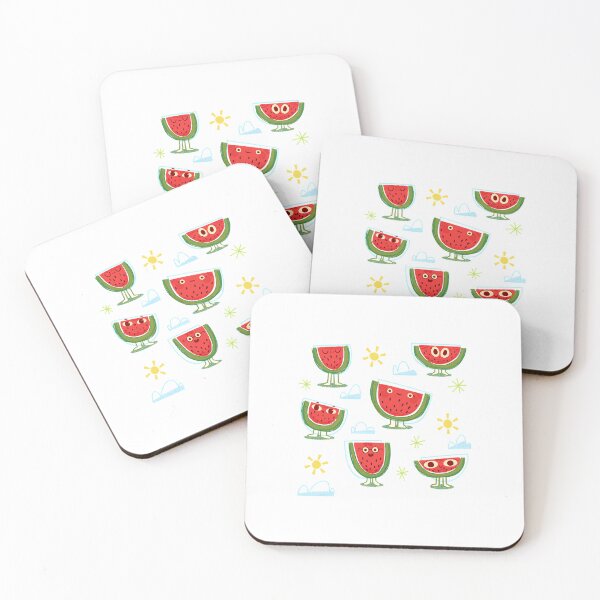Item preview, Cute watermelon characters  designed and sold by xpHLJYvc3.