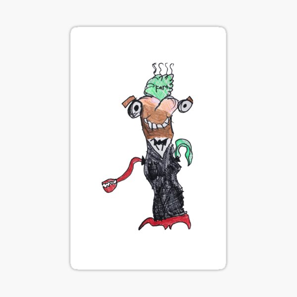 Mr. Breadbutt Sticker