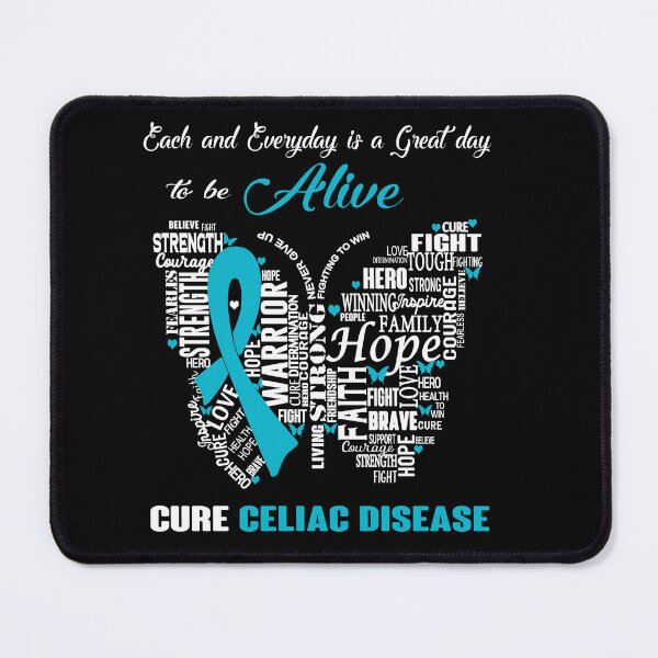 Item preview, Butterfly Ribbon Cure Celiac Disease Awareness designed and sold by Tadmab.