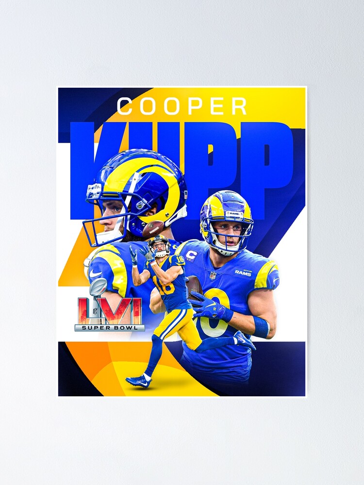 Download Cooper Kupp NFL LA Rams Number 1 Wallpaper