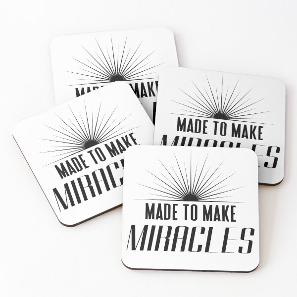 Item preview, Made to make Miracles  designed and sold by Journeyman’s Journal.