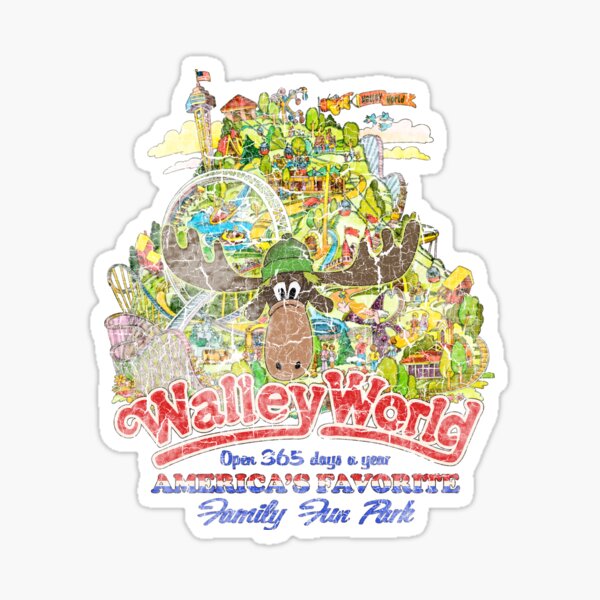 America's Favorite Family Fun Park Sticker
