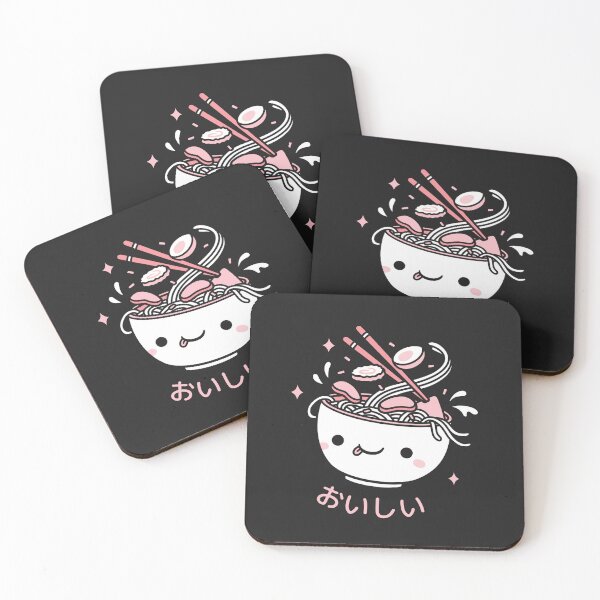 Item preview, Cute Oishii Japanese Ramen Noodles designed and sold by rustydoodle.