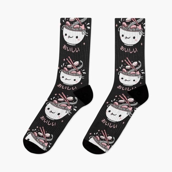 Item preview, Cute Oishii Japanese Ramen Noodles designed and sold by rustydoodle.