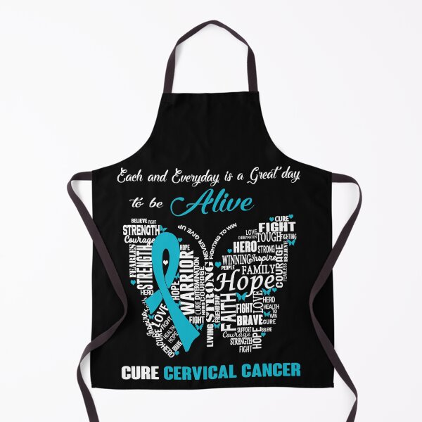 Item preview, Butterfly Ribbon Cure Cervical Cancer Awareness designed and sold by Tadmab.