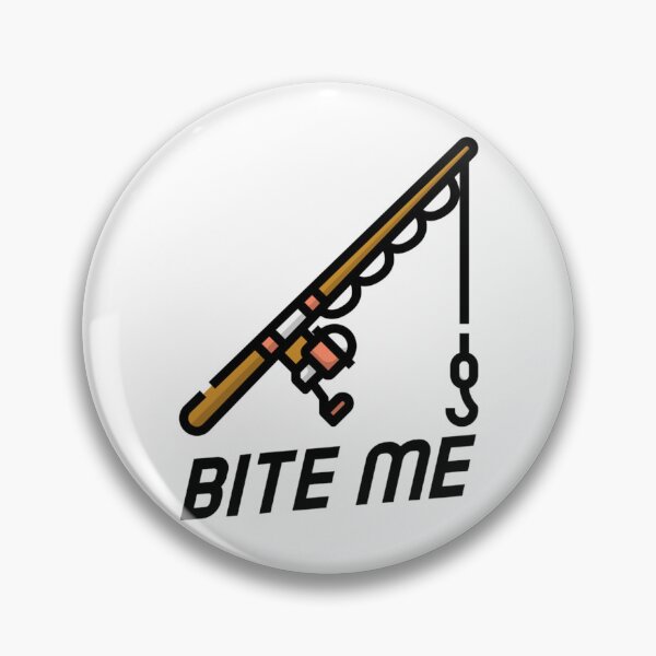 Item preview, Fishing Bite Me - Baiting Hook Funny Sarcastic Sweatshirt designed and sold by MatthewAlstair.