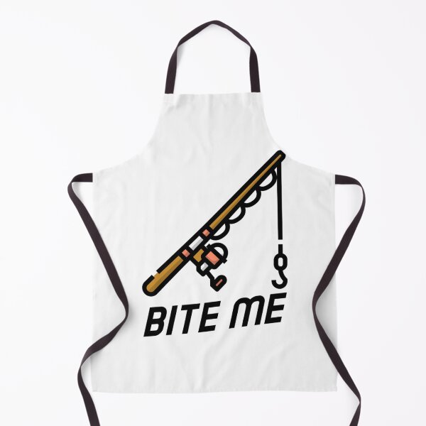 Item preview, Fishing Bite Me - Baiting Hook Funny Sarcastic Sweatshirt designed and sold by MatthewAlstair.