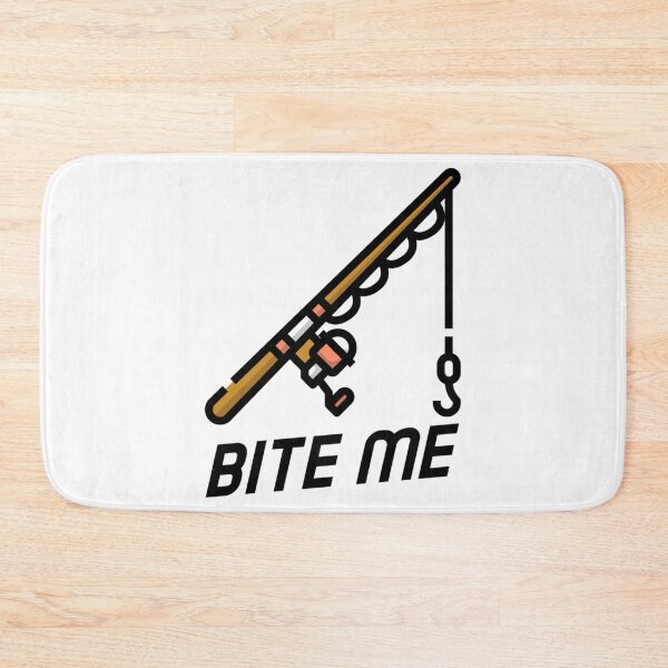 Item preview, Fishing Bite Me - Baiting Hook Funny Sarcastic Sweatshirt designed and sold by MatthewAlstair.